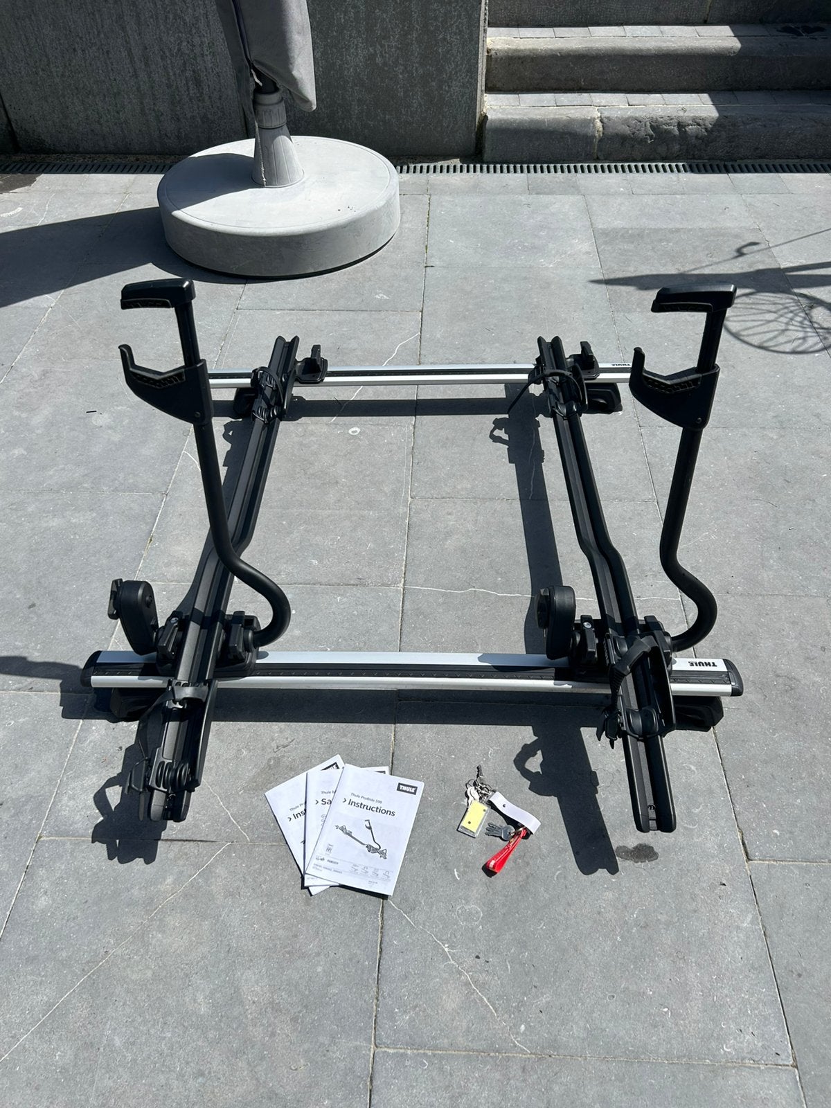 Thule proride 598 x2, Enlèvement, Comme neuf