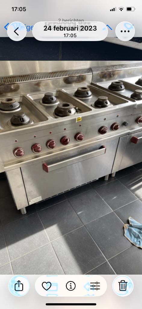 Gas ovens, Enlèvement, Utilisé, 60 cm ou plus, Four