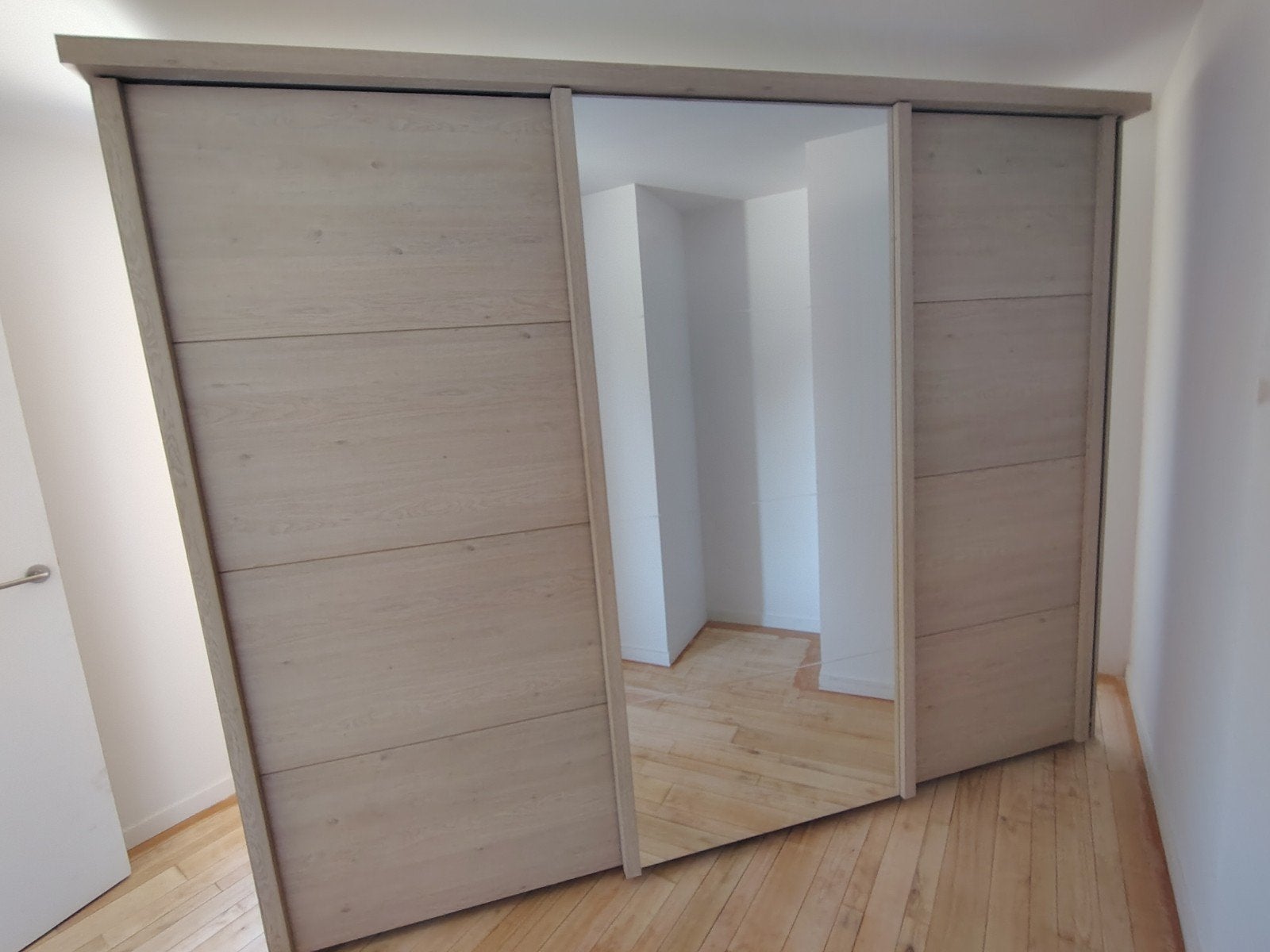 Armoire en chêne de 280 cm de large, Enlèvement, Comme neuf