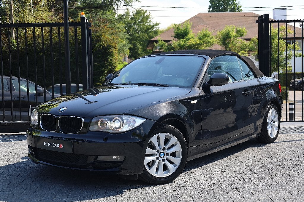 BMW 118 2.0d Cabrio | Navi | Cruise | Stoel-Verwarm | Leder, Autos, BMW, Cuir, Achat, 143 kW, Beige
