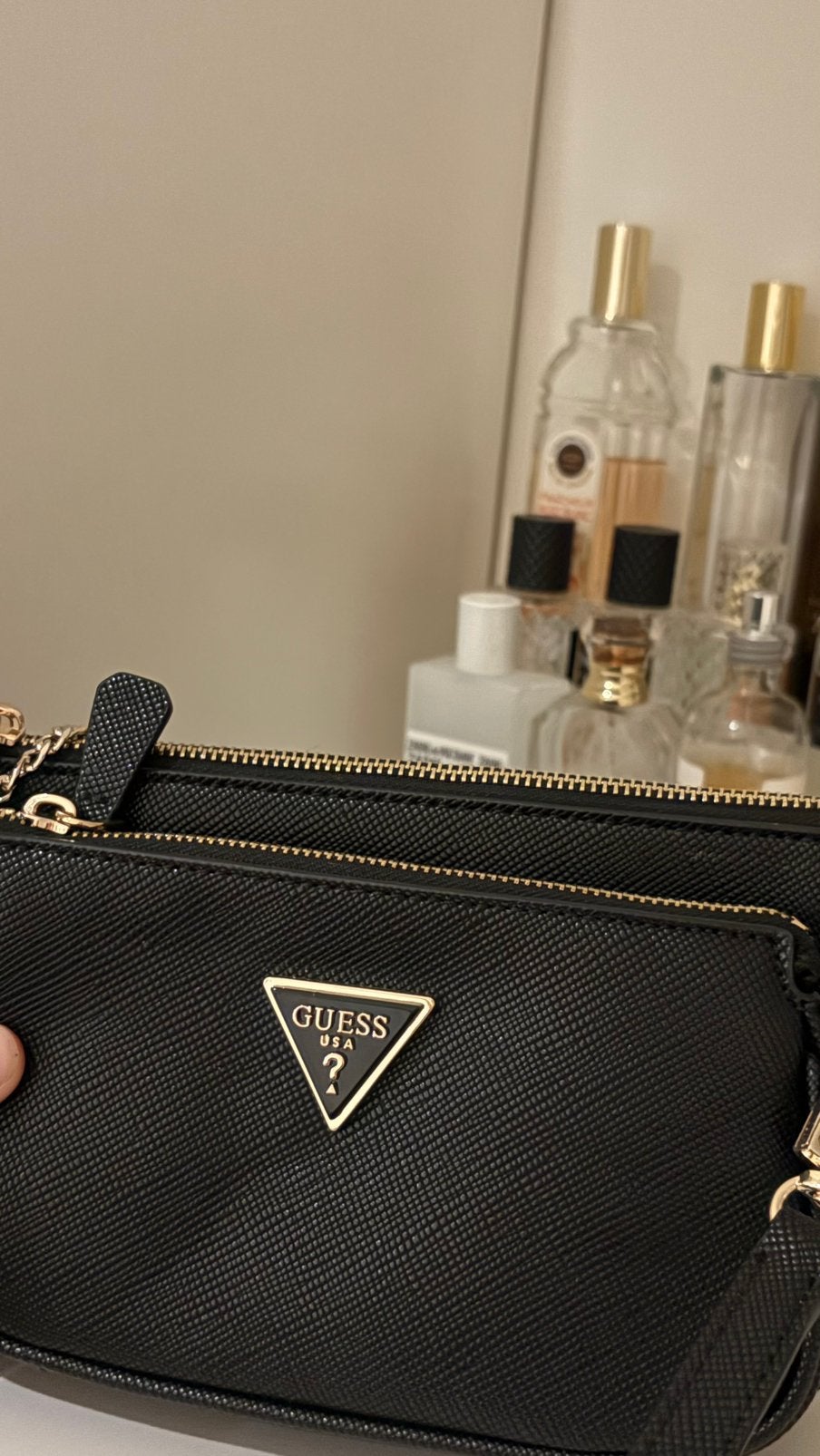 Sac guess neuf, Bijoux, Sacs & Beauté, Enlèvement ou Envoi, Neuf, Noir, Sac à main