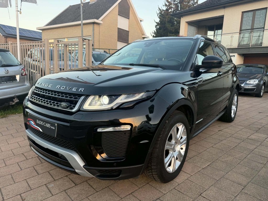 range rover evogue 2018, Auto's, Zwart, Leder, Bedrijf, 5 deurs
