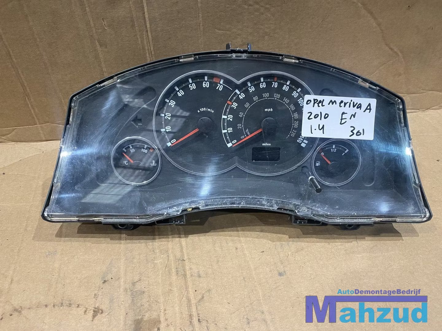 Opel Meriva A Tellerklok Tellerhuis 87001437, Auto-onderdelen, Gebruikt, Opel Automobile GmbH, Kontakt@opel-infoservice.de, Opel