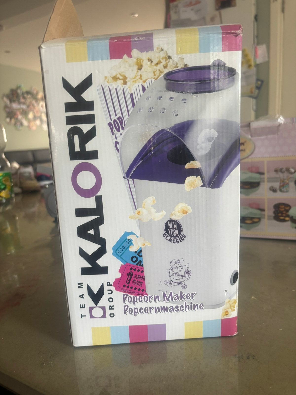 Popcornmachine voor een gezellige film avond, Ophalen, Zo goed als nieuw