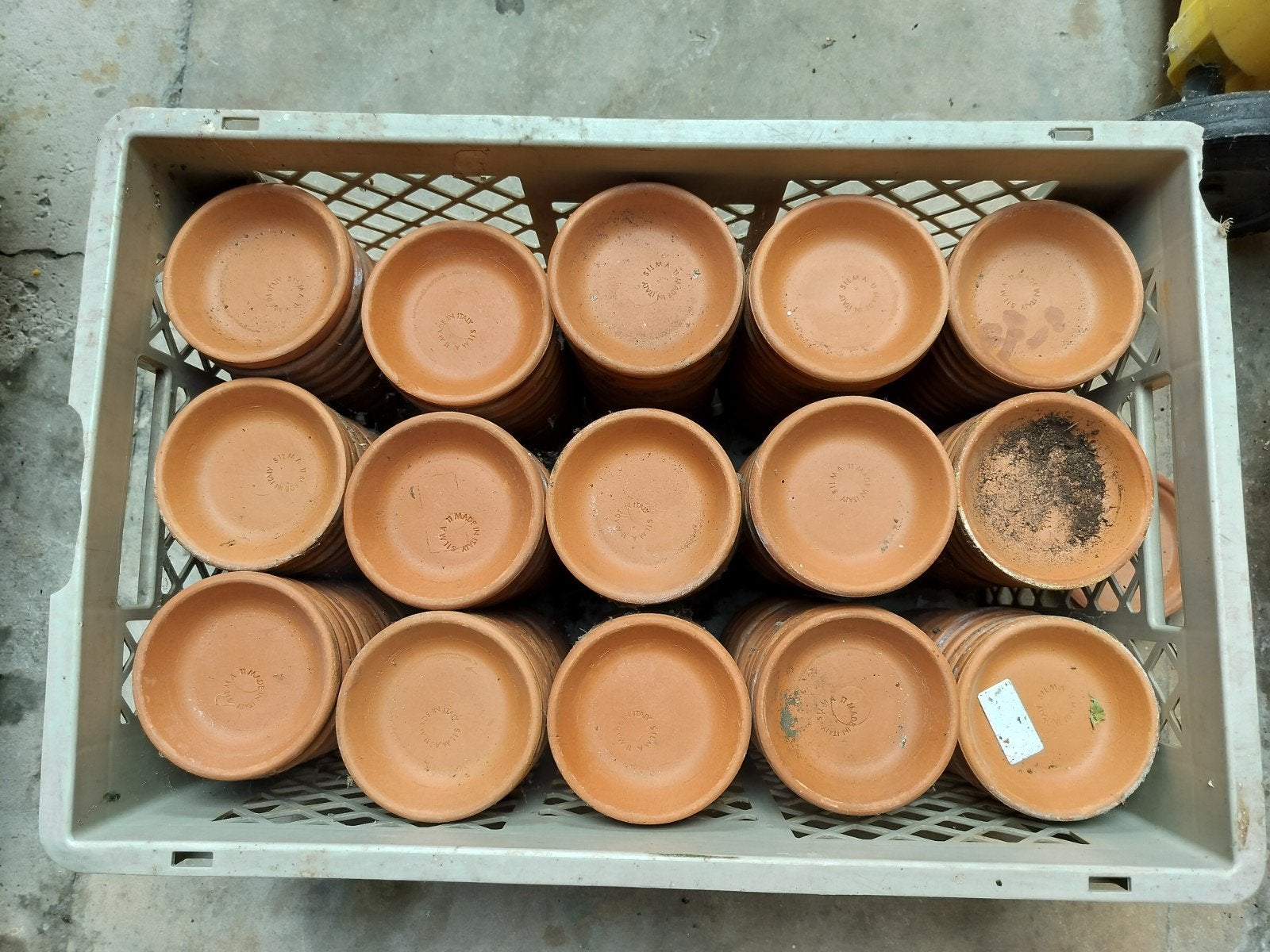 Mega Partij Terracotta Onderschotels (ca. 250 stuks!), Tuin en Terras, Ophalen, Overige materialen