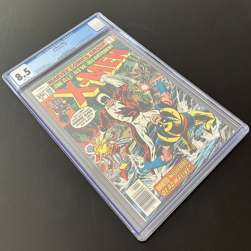 X-Men Vol.1 #109 CGC (1978) VF+ (8.5), Boeken, Strips | Comics, Eén comic, Amerika, Marvel Comics, Verzenden