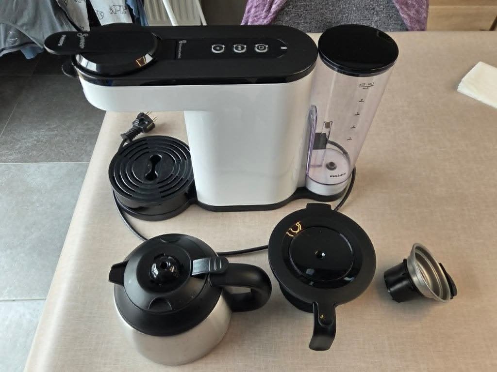Cafetière senseo Philips blanc, Electroménager, Cafetières, Enlèvement, Comme neuf, Cafetière
