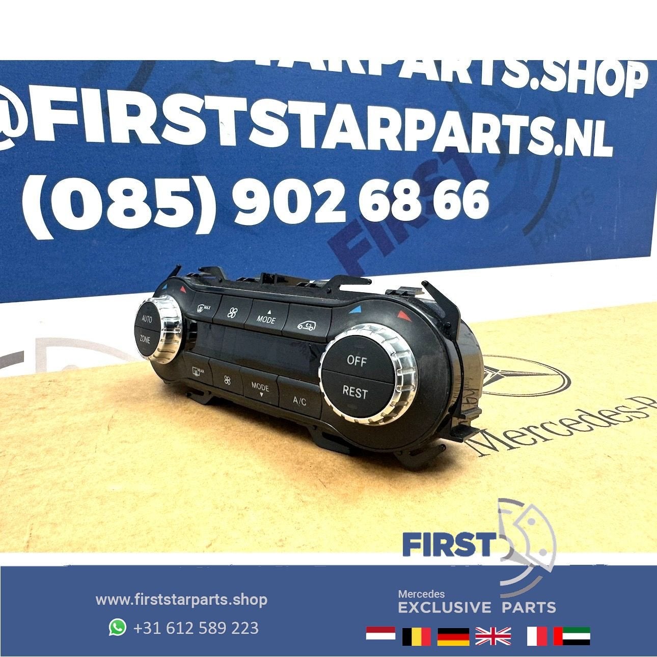 Digitale climatronic airco display A2469008415 Mercedes A Kl, -, Utilisé, -, -