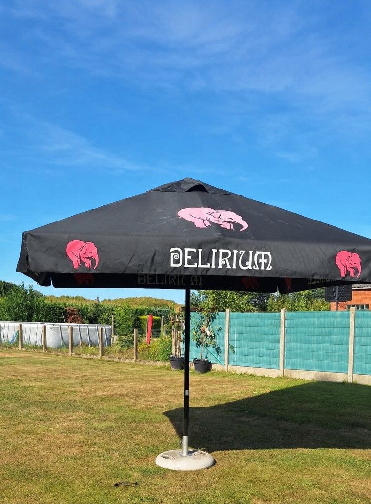 Delirium Paraplu + zware voet, Ophalen, Gebruikt, Overige typen
