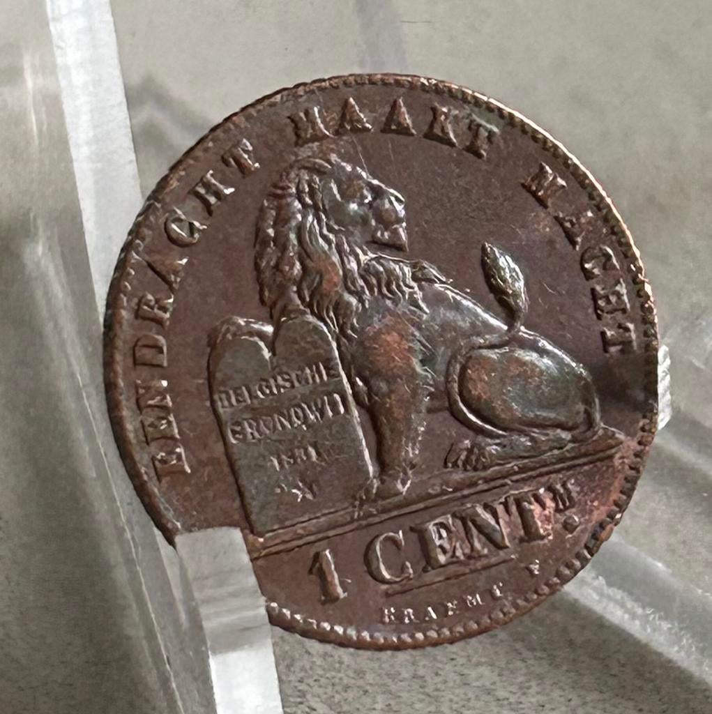 1 cent 1912 Albert 1 flamand, Enlèvement ou Envoi