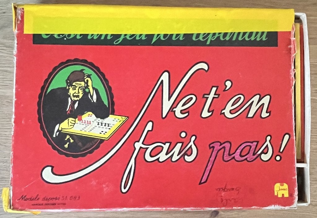 Ne t'en fais pas - Spel, 1 ou 2 joueurs, Enlèvement ou Envoi, Utilisé, Jumbo