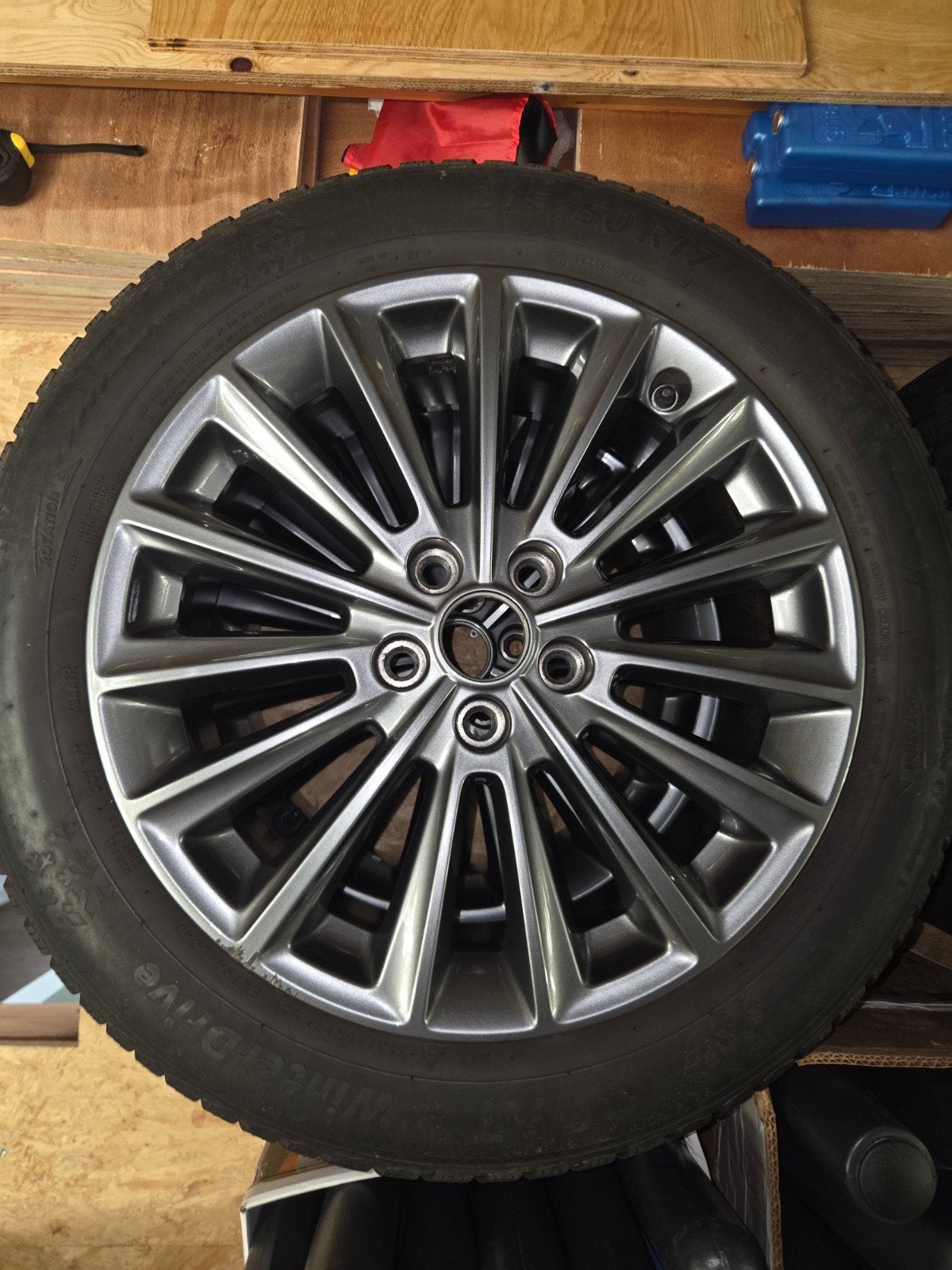ford winterset 5x108, Ophalen, Velg(en), 17 inch, Winterbanden