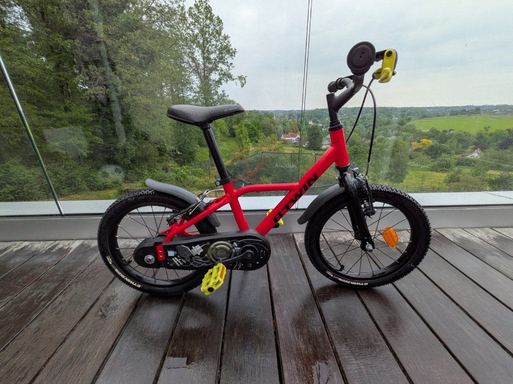 B'Twin Racing Boy 900 16 pouces – Vélo enfant léger, Vélos & Vélomoteurs, Frein sur jante, Enlèvement, BTwin Décathlon, Comme neuf