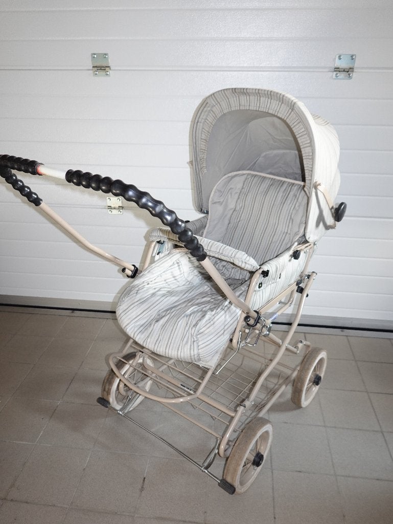 Quadro Teutonia Kinderwagen vintage, Autres marques, Avec nacelle, Enlèvement, Utilisé