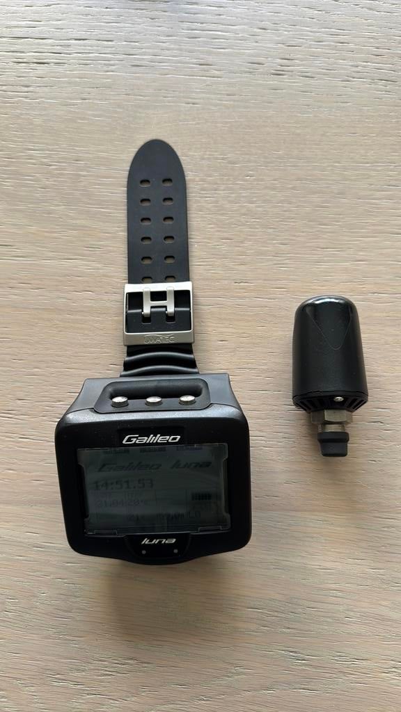 Galileo Luna duikcomputer + Zender, Sports nautiques & Bateaux, Plongée, Enlèvement, Comme neuf, Ordinateur de plongée