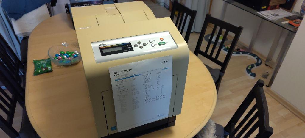 Lot van 2 Kyocera en Xerox laserprinters (Kleur), Ophalen, Gebruikt, Kleur printen, Printer