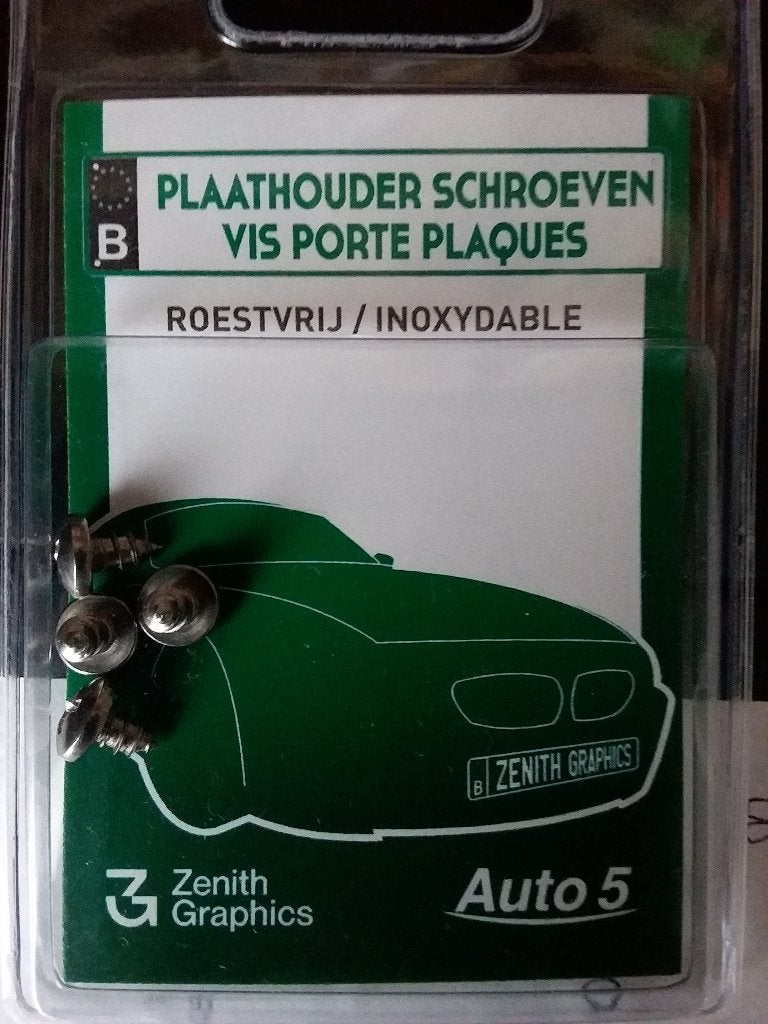 nummerplaatvijsjes zenith.graphics, Enlèvement ou Envoi, Neuf