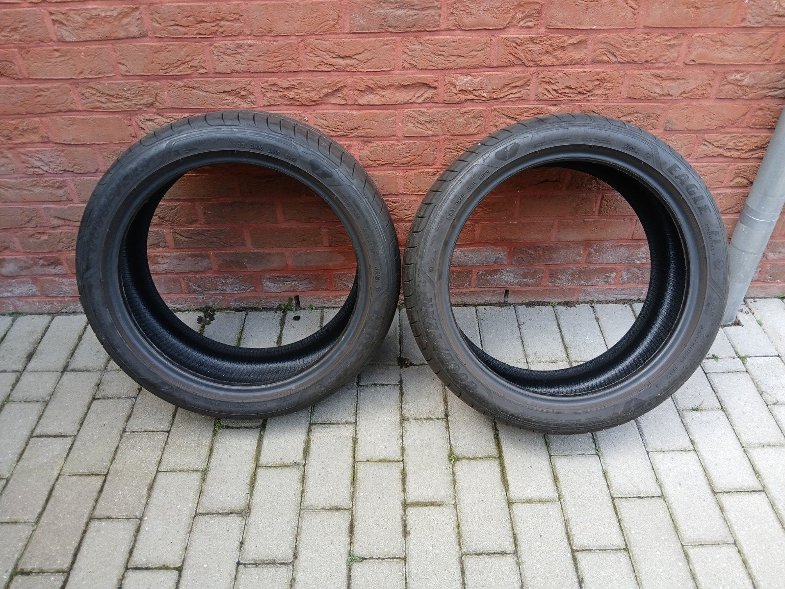 Zomerbanden Goodyear f1 245/40/19 -98y 6.7mm, Motoren, Ophalen, Gebruikt