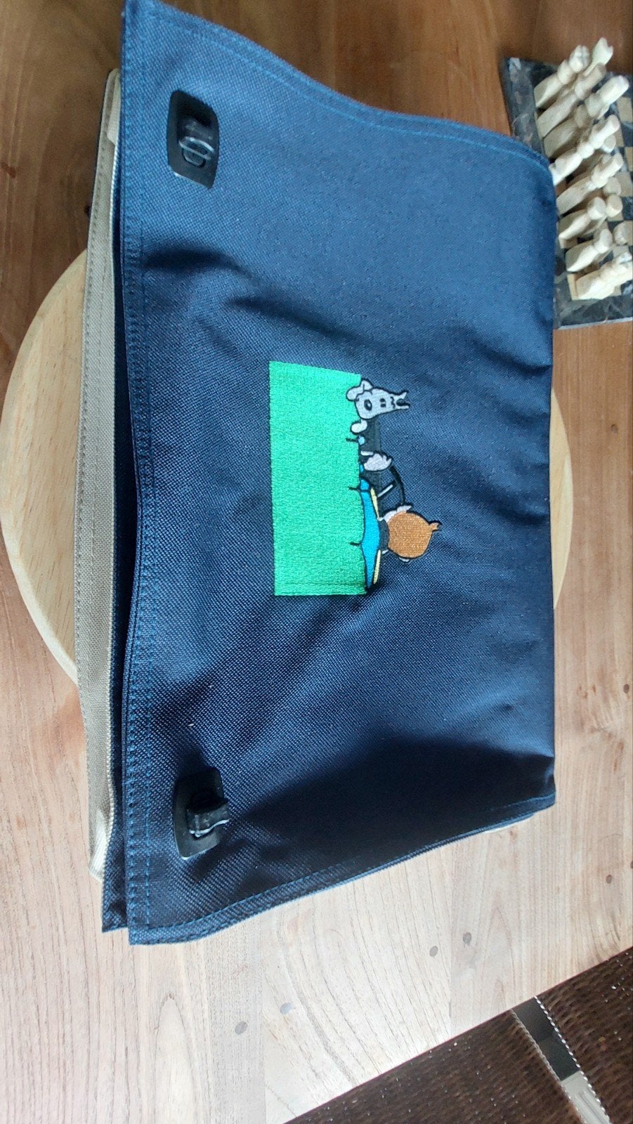 Draagtas Kuifje & pin, Ophalen of Verzenden, Kuifje