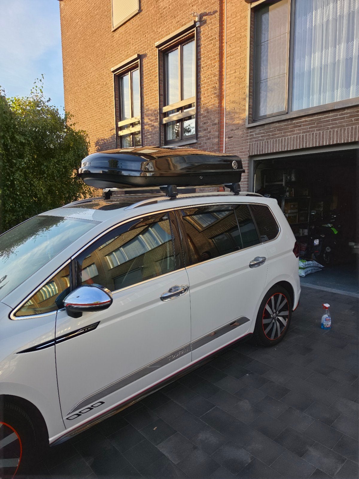 Coffre de toit avec barres de toit, Autos : Divers, Enlèvement, Comme neuf