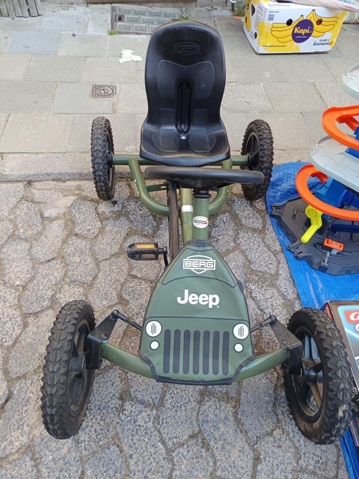 Jeep Buddy Wrangler, Enlèvement, Berg