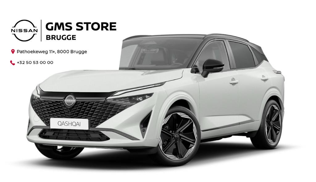 Nissan Qashqai e-POWER N-Design niet ingeschreven demowagen, Auto's, 118 g/km, Stof, 750 kg, Zwart