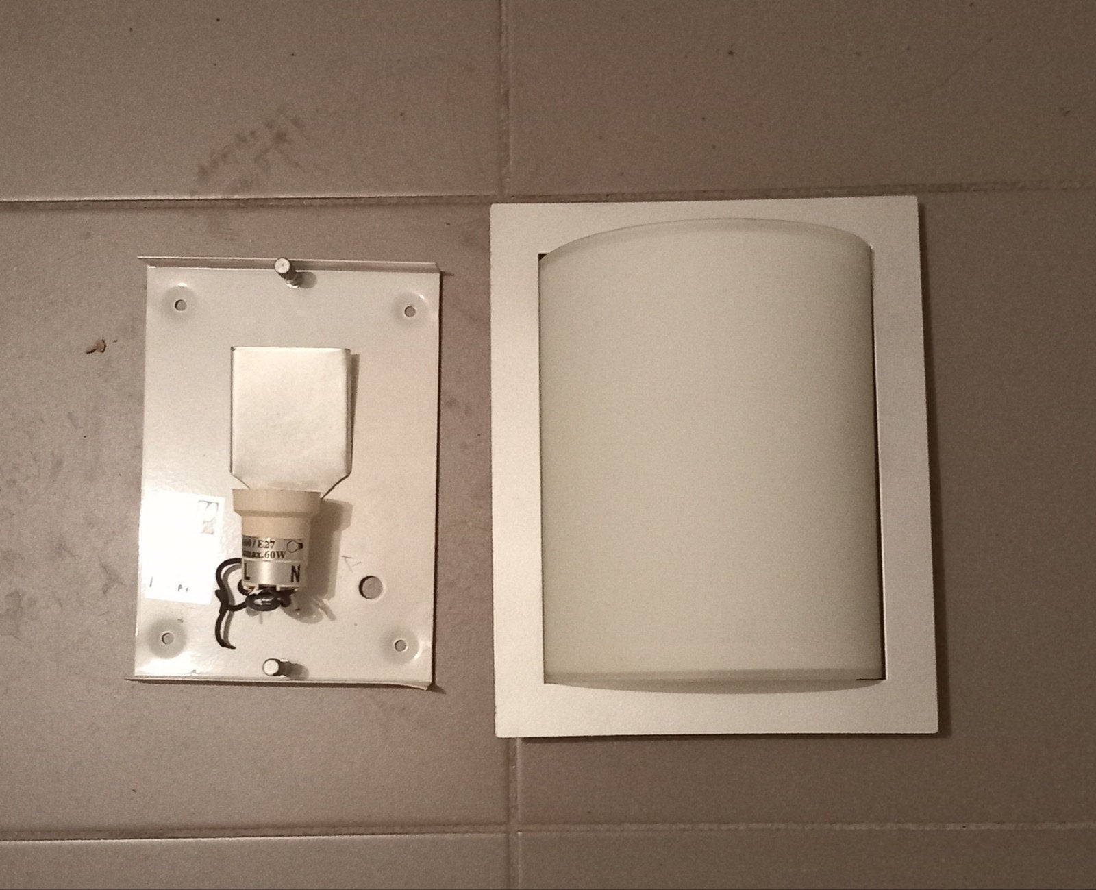 Nieuwe wandlampen, Enlèvement, Neuf, Applique murale, Blanc
