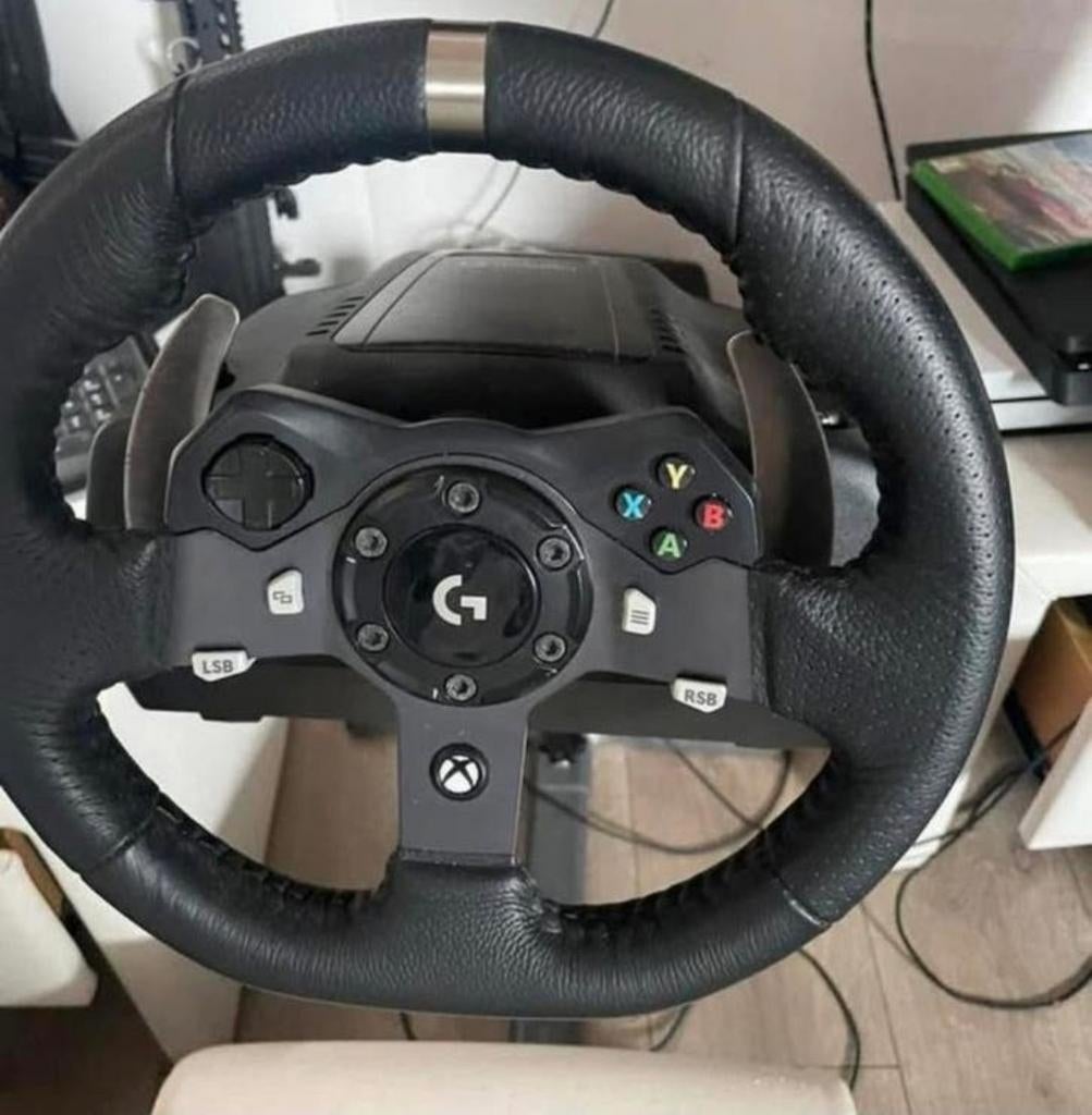 Race stuur G920, Games en Spelcomputers, Ophalen of Verzenden, Zo goed als nieuw, Stuurtje of Sportattribuut, Xbox One