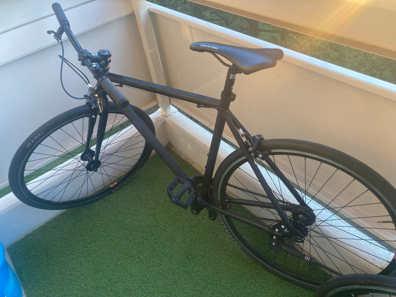 Vélo à pignon fixe/en bon état, prêt à rouler, Vélos & Vélomoteurs, Enlèvement, Comme neuf