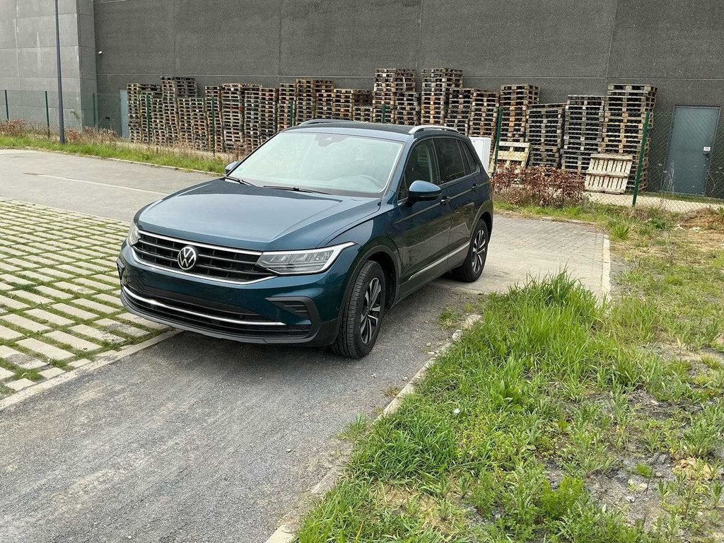 2021 Volkswagen Tiguan TSi United Personenauto, Auto's, Volkswagen, Automaat, Gebruikt, Euro 6, Bedrijf