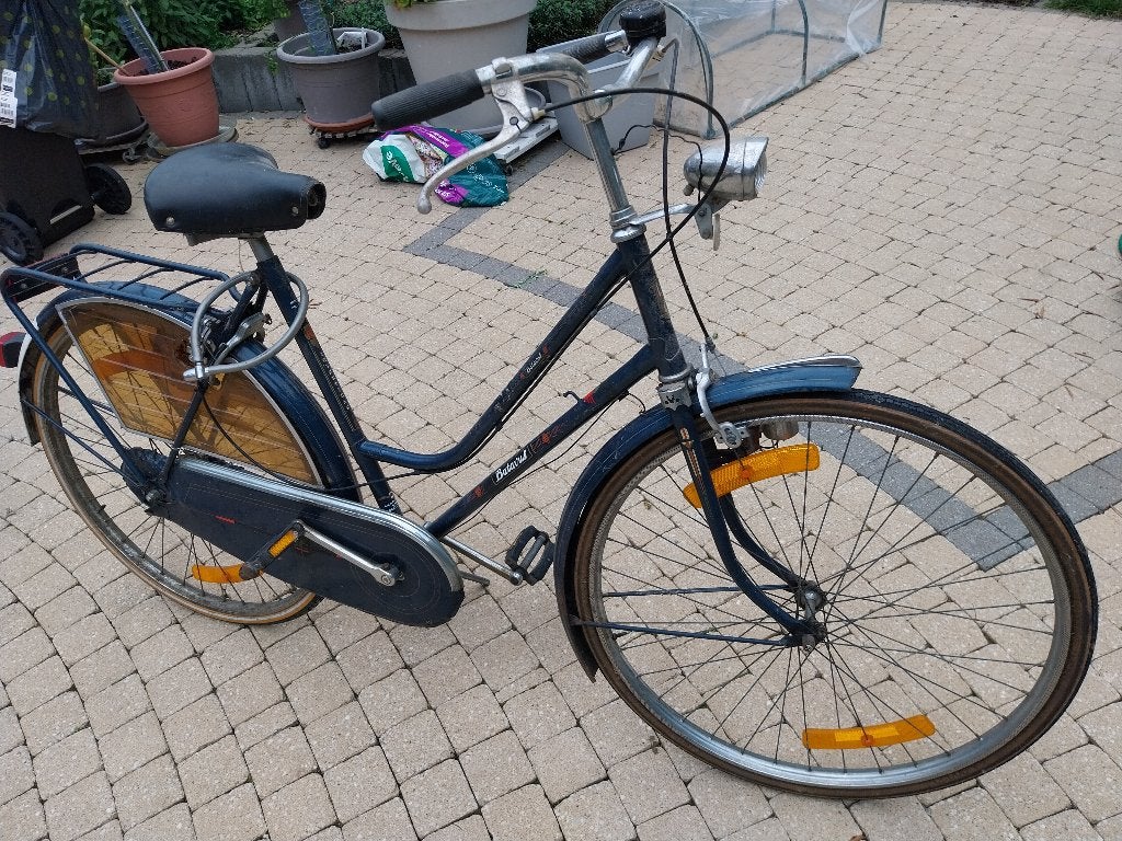 damesfiets, Gebruikt, Velgrem, 0 zitjes, Ophalen