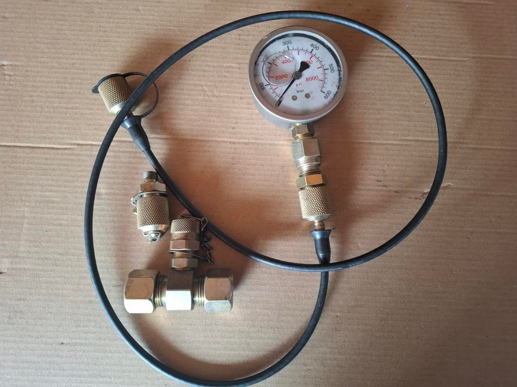 Manomètre hydrologique, Enlèvement ou Envoi