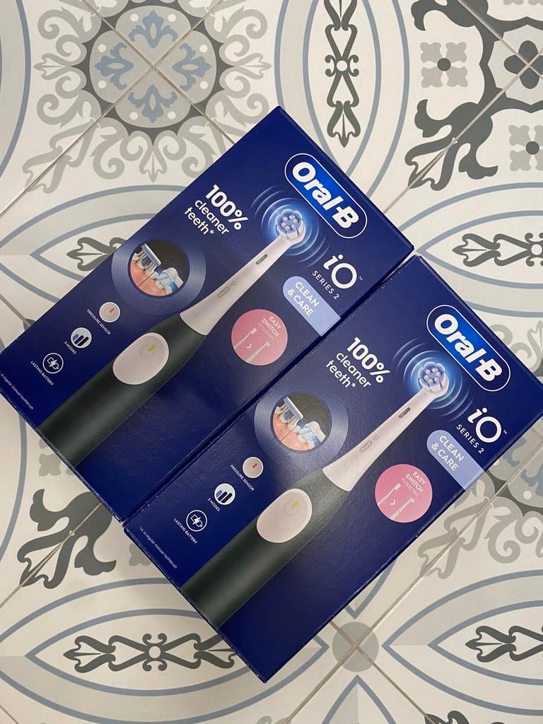 2x Oral b io2 nieuw!!, Ophalen, Nieuw
