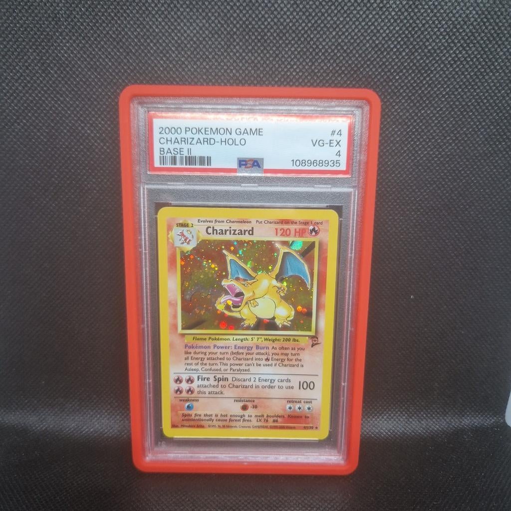 Kit de base Charizard Holo 2 PSA 4, Enlèvement ou Envoi