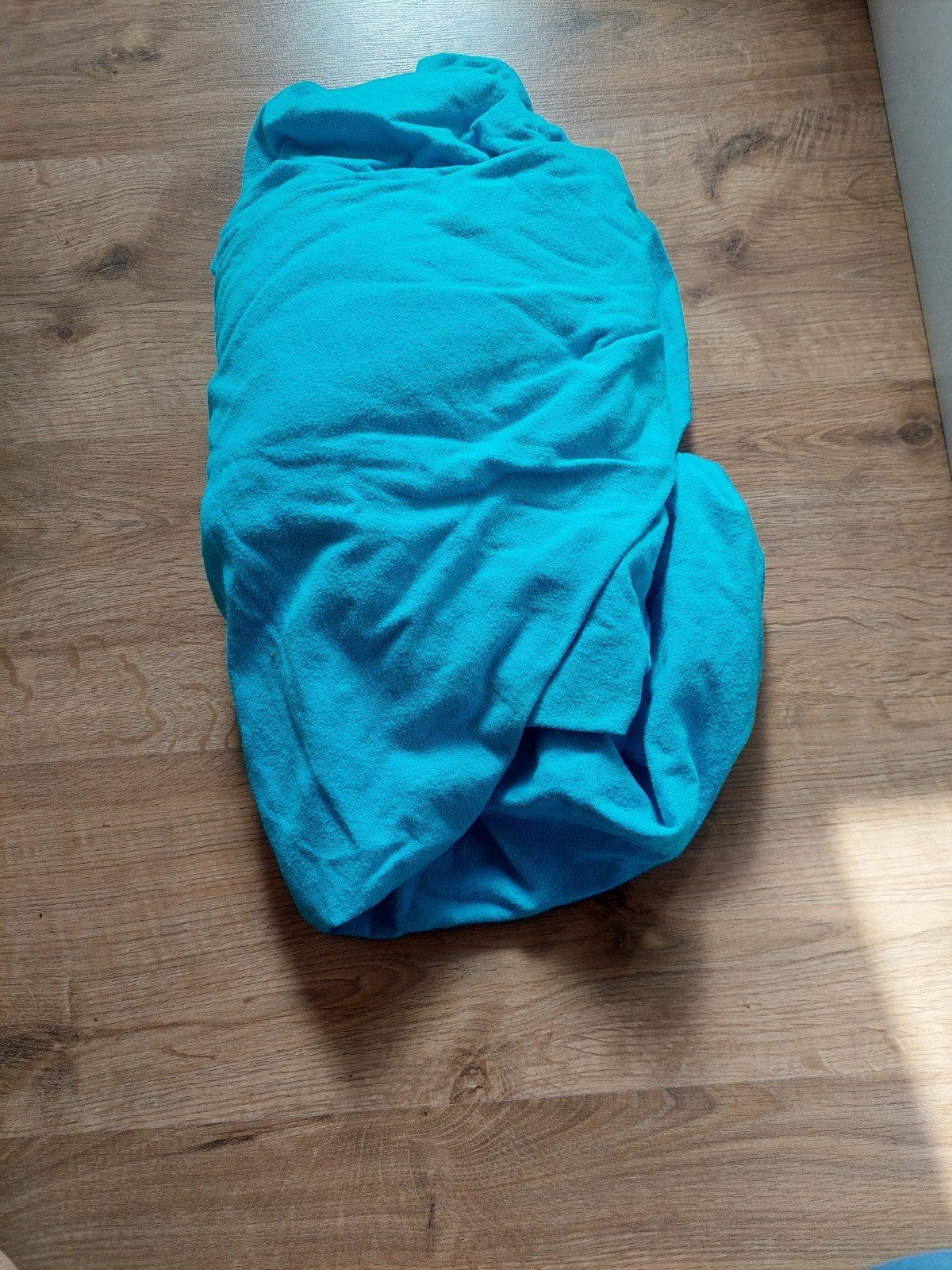 Flanellen hoeslaken éénpersoonsbed, Ophalen of Verzenden