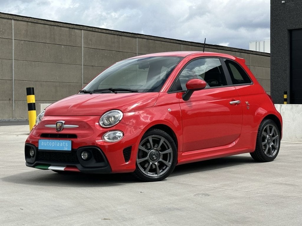 Fiat Abarth 595 Turbo 68556km, Autos, Abarth, Rouge, Achat, 139 g/km, Euro 6