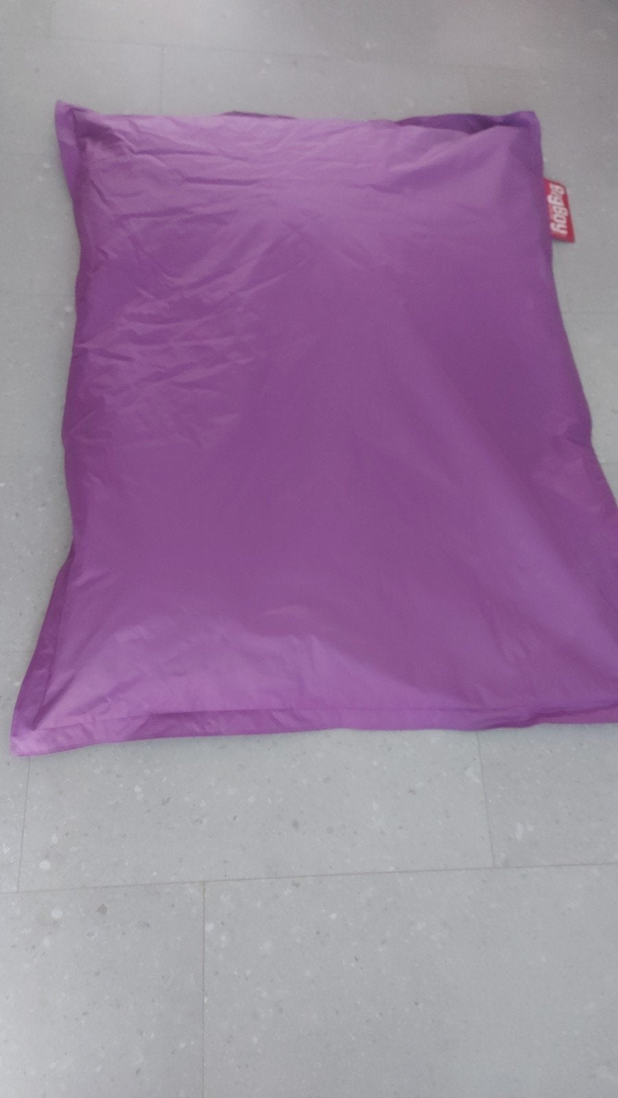 zitzak 140 x 180 cm, een paarse en een groene, Huis en Inrichting, Zitzakken, Ophalen, Gebruikt, Zitzak