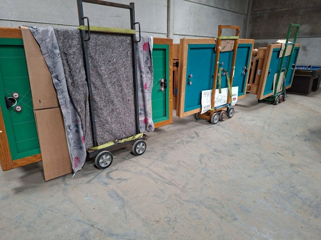 Nieuwe en gebruikte biljarts., Ophalen, Zo goed als nieuw, Biljarttafel