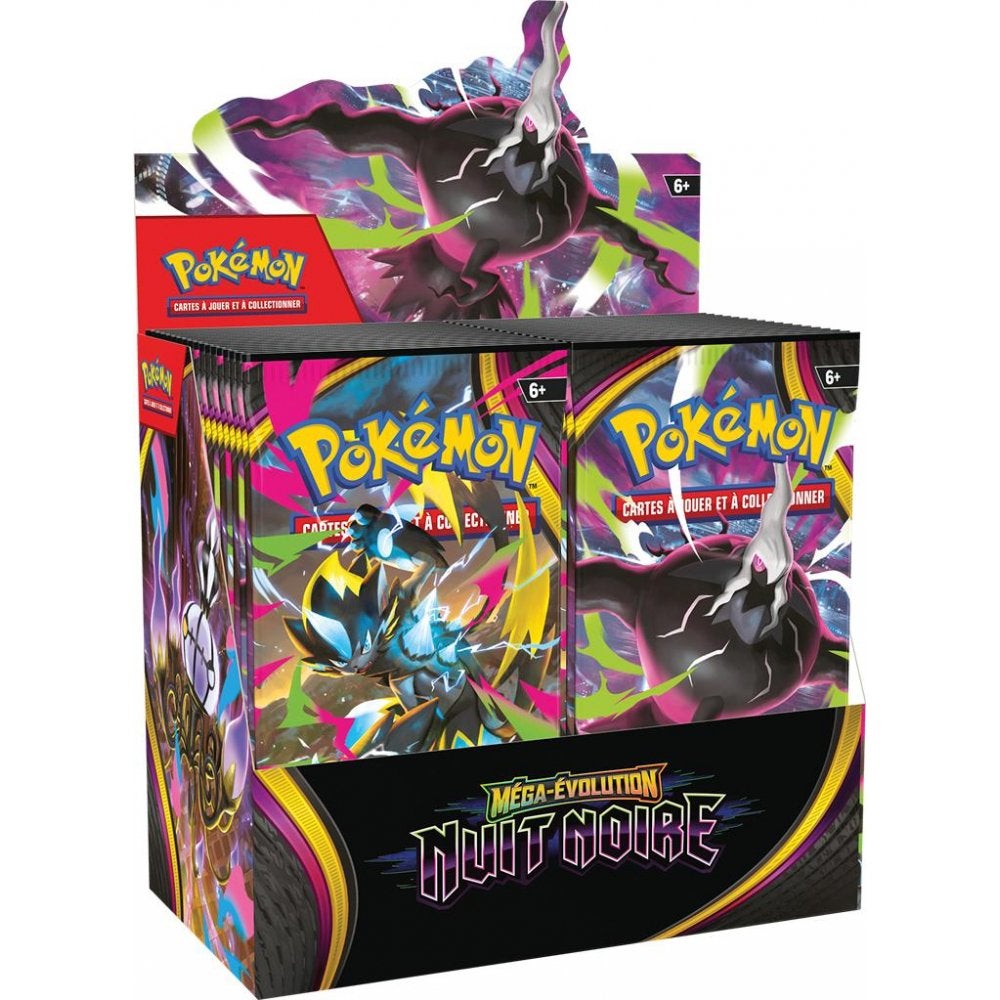 Pokemon ME05 Nuit Noire Display FR de 36 boosters, Hobby & Loisirs créatifs, Jeux de cartes à collectionner | Pokémon, Enlèvement