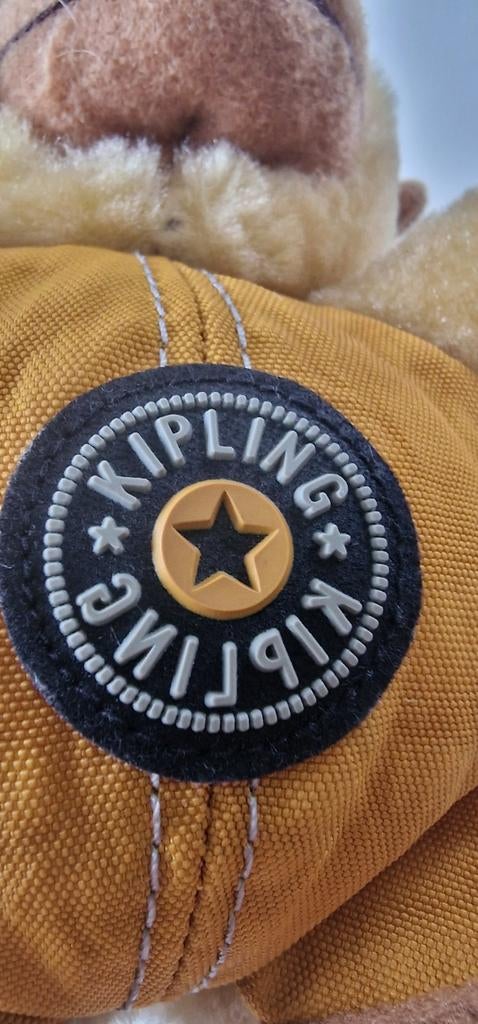 Kipling aap sleutelhanger rugzakje nieuw origineel okergeel, Ophalen of Verzenden, Nieuw