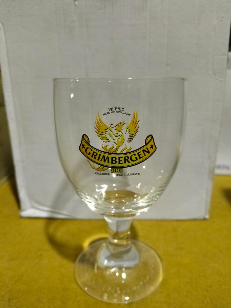 12 Grimbergen glazen, Verzamelen, Ophalen