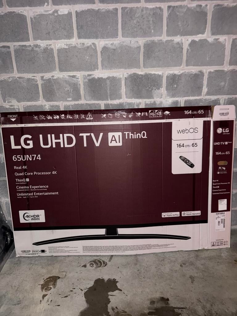 Lg UHD 65, Audio, Tv en Foto, Televisies, Ophalen, Zo goed als nieuw, LG