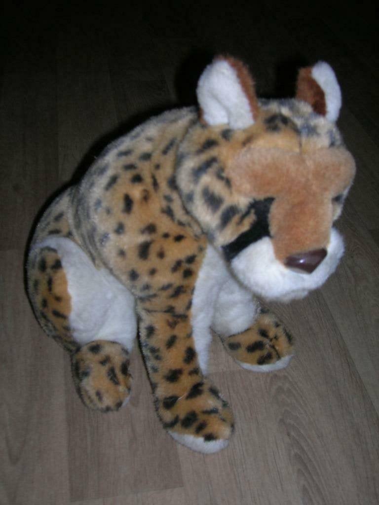Pluche tijger knuffel, Kinderen en Baby's, Speelgoed | Knuffels en Pluche, Ophalen, Zo goed als nieuw, Tijger