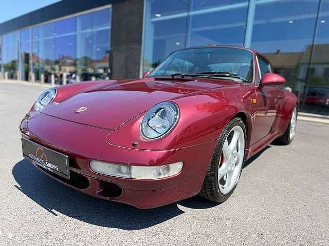 Porsche 993 4S -Schuifdak-Arena Red!-Service Book!, Auto's, Porsche, Overige modellen, Bedrijf, Handgeschakeld, Coupé