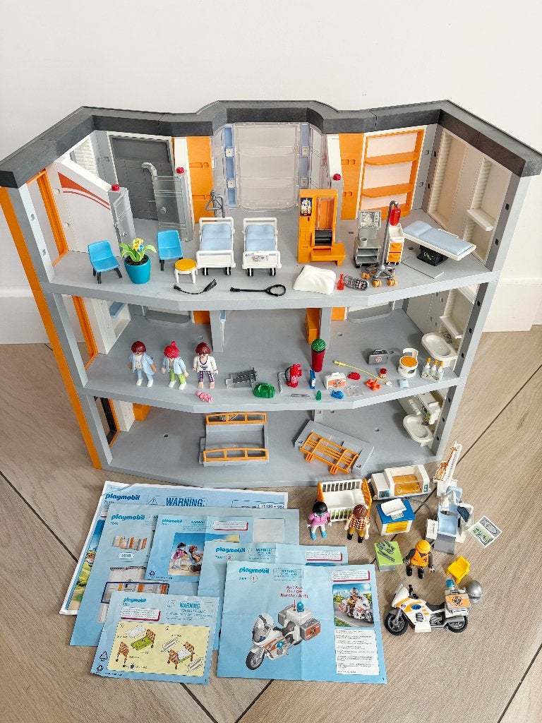 Playmobil ziekenhuisset, Enfants & Bébés, Jouets | Playmobil, Utilisé, Ensemble complet, Enlèvement