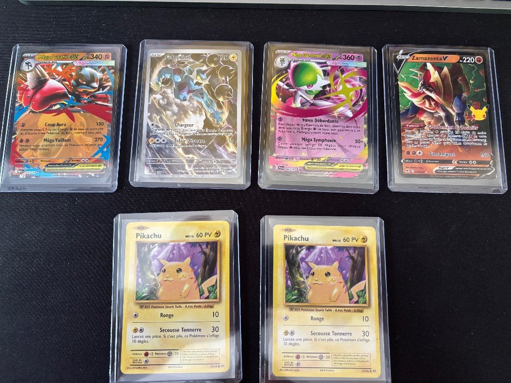 Carte Pokemon Lot 6 cartes, Enlèvement, Comme neuf, Plusieurs cartes