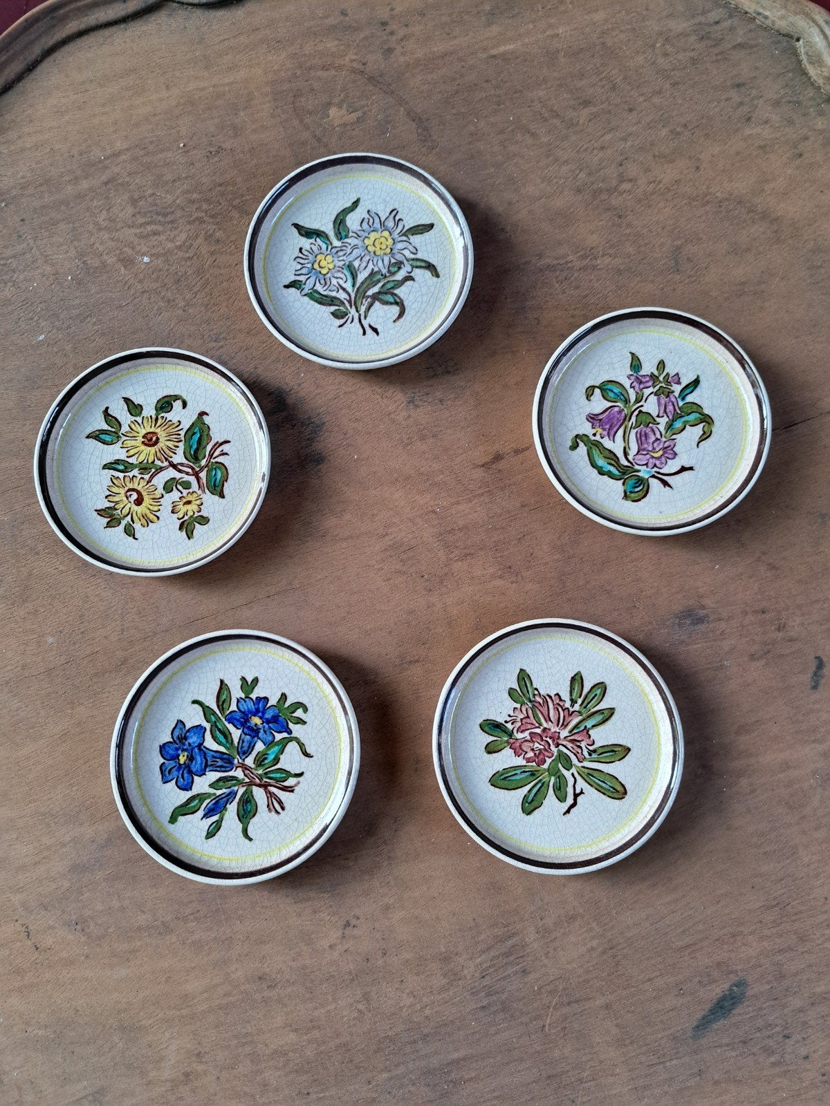 leuke vintage onderzetters, Antiek en Kunst, Ophalen of Verzenden