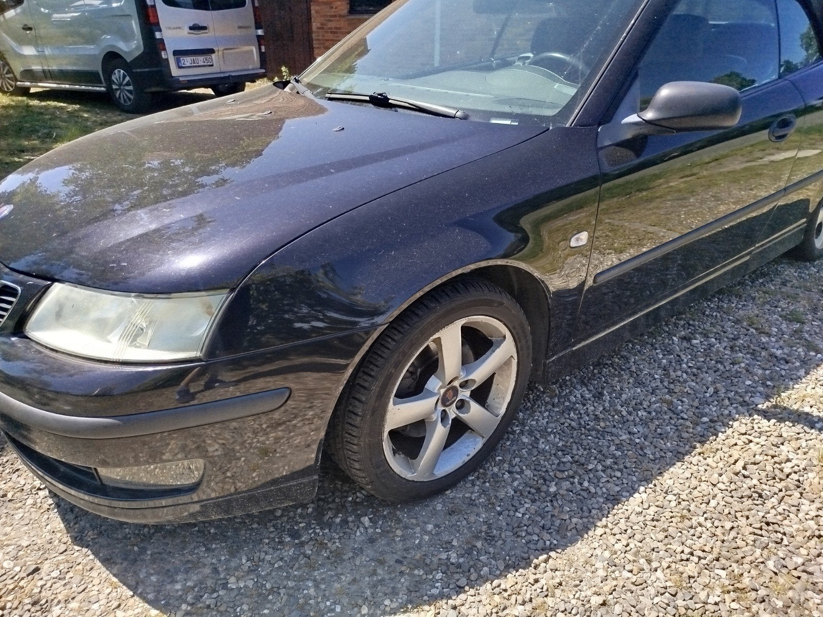 Saab 9.3 TDI Cabriolet - 2007 - Dak is werkend!, Auto's, Saab, Voorwielaandrijving, Parkeersensor, 4 cilinders, Cabriolet