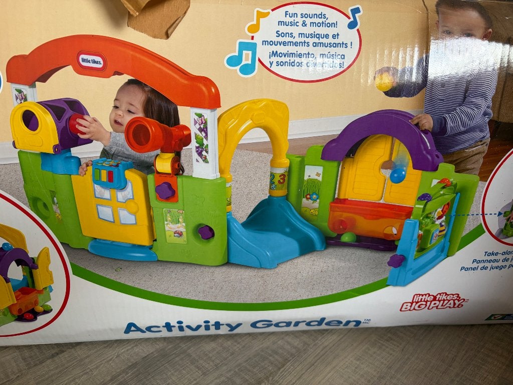 Little Tikes activity garden, Kinderen en Baby's, Ophalen, Gebruikt, Kunststof