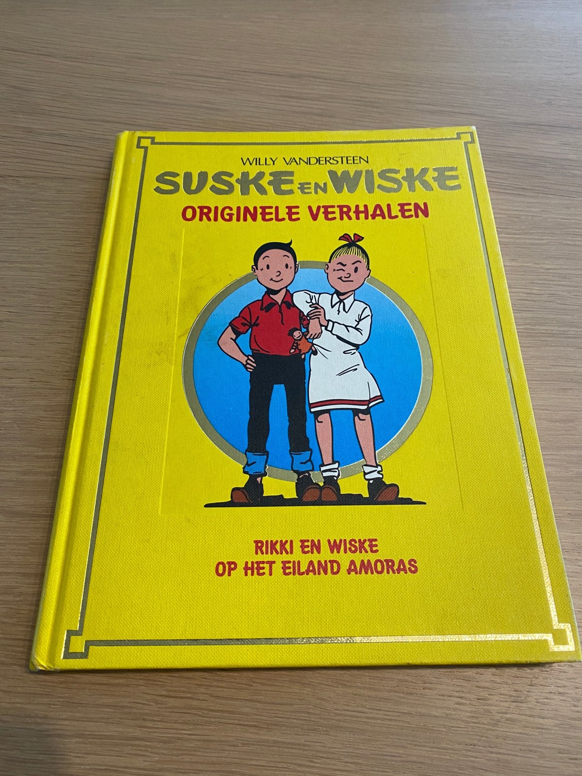 Suske en Wiske Orig. Verhalen Rikki en Wiske Eiland Amoras, Boeken, Ophalen of Verzenden, Gelezen, Verhalen